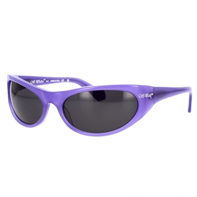 Off-white Sunglasses In Viola