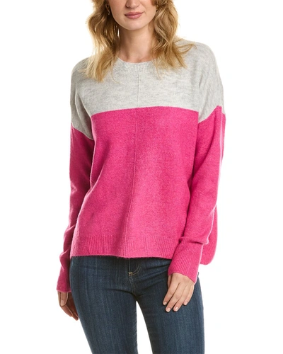 Shop Vince Camuto Colorblock Cozy Sweater In Multi