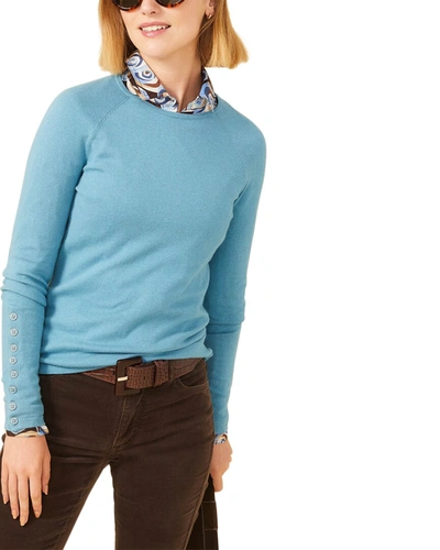 Shop J.mclaughlin J. Mclaughlin Jamey Sweaters In Blue