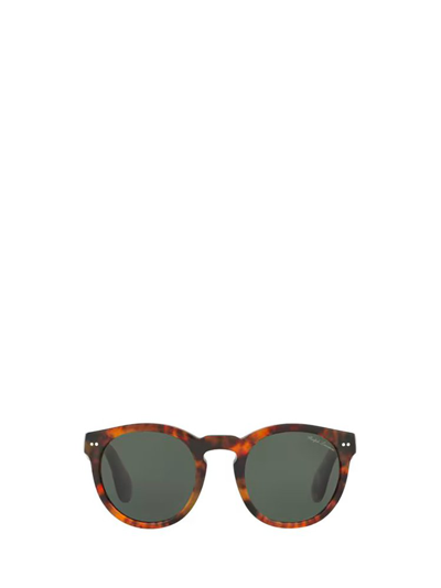 Shop Ralph Lauren Eyewear Round Frame Sunglasses In Multi