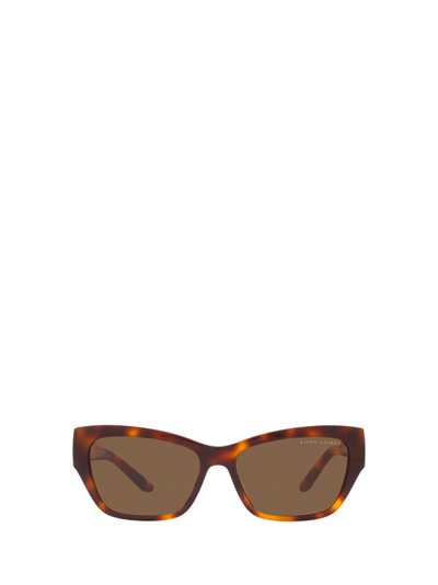 Shop Ralph Lauren Eyewear Butterfly Frame Sunglasses In Multi