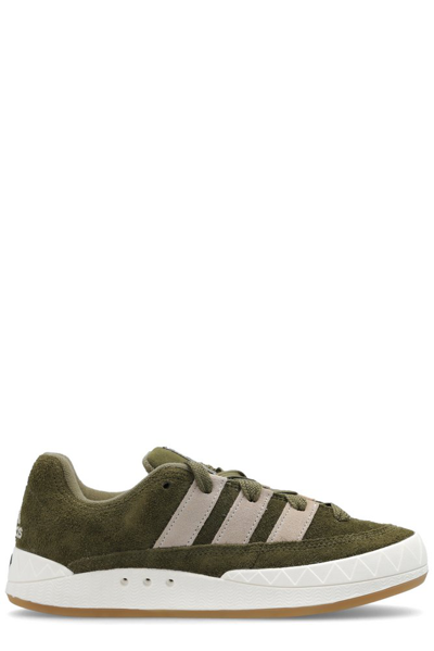 Adidas Originals Khaki Adimatic Sneakers In Green | ModeSens