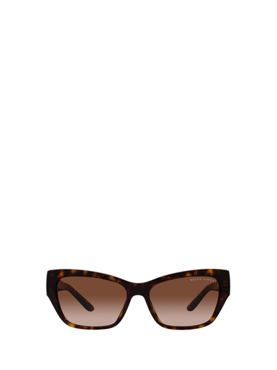 Shop Ralph Lauren Eyewear Butterfly Frame Sunglasses In Multi
