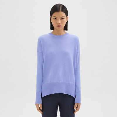 Shop Theory Karenia Sweater In Cashmere In Grotto