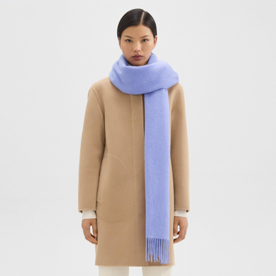 Shop Theory Classic Scarf In Cashmere In Grotto