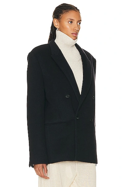 The Row Wilsonia Jacket In Dark Navy
