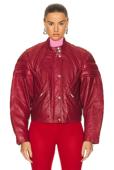 Shop Isabel Marant Chady Jacket In Magenta
