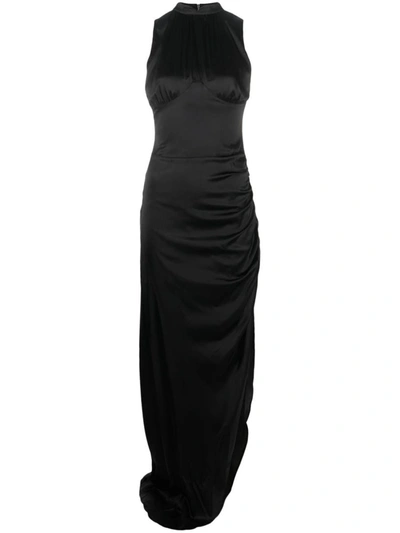 Shop Lisa Von Tang Dresses In Black