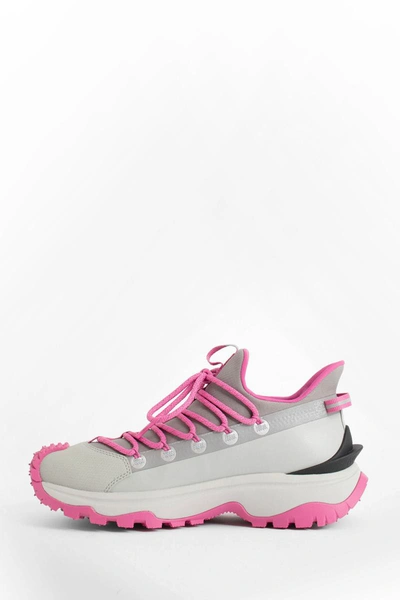 Shop Moncler Sneakers In Pink