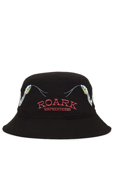 Shop Roark Kaname Bucket Hat In Grey