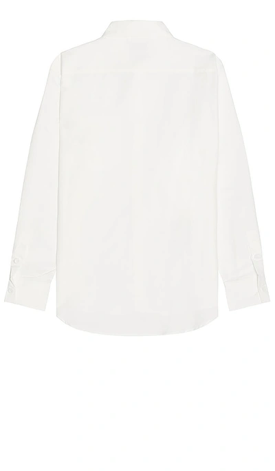 Shop Flâneur Essential Shirt In White
