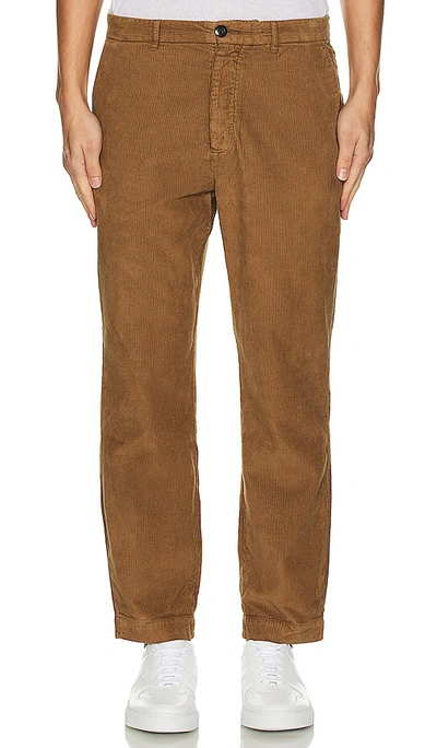 Shop Allsaints Sleid Trouser In Brown