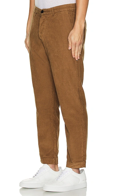 Shop Allsaints Sleid Trouser In Brown