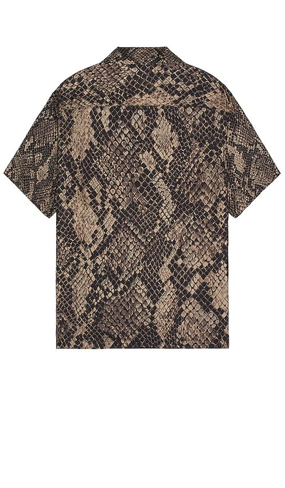 Shop Allsaints Rattle Shirt In Brown