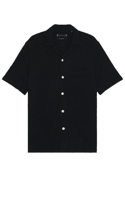 Shop Allsaints Eularia Shirt In Black
