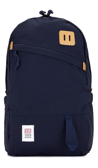 Shop Topo Designs Daypack Classic Bag In Navy