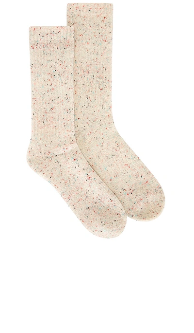 Shop Topo Designs Mountain Sock In Cream
