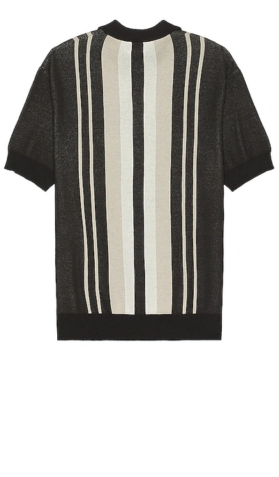 Shop Bound Trapani Knit Polo In Charcoal