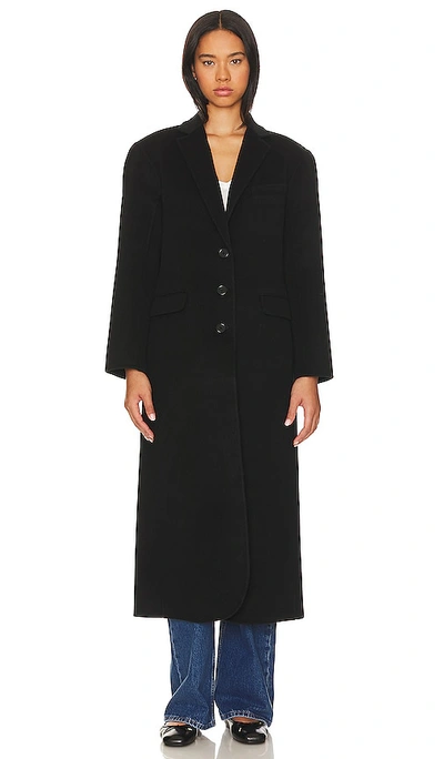 Anine Bing Quinn Coat In Black
