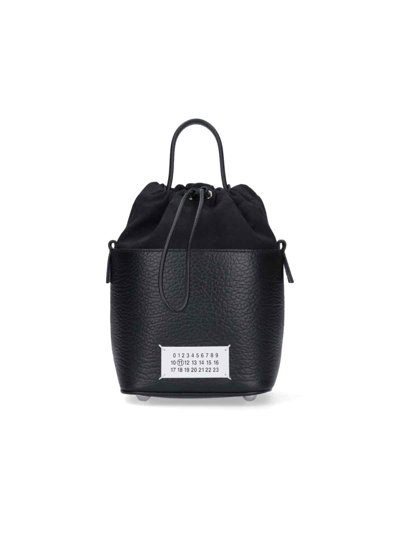 Shop Maison Margiela '5ac' Bucket Bag In Black  