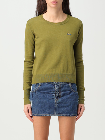 Shop Vivienne Westwood Sweater  Woman Color Sage
