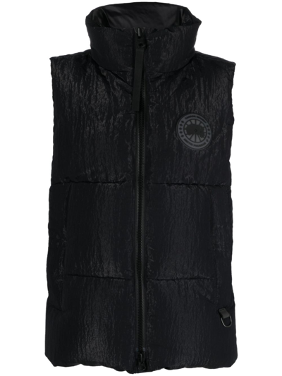 Shop Canada Goose Everett Quilted Gilet - Women's - Feather Down/polyamide/polyester In Black