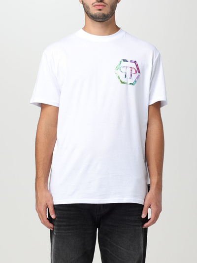 Shop Philipp Plein T-shirt  Men Color White