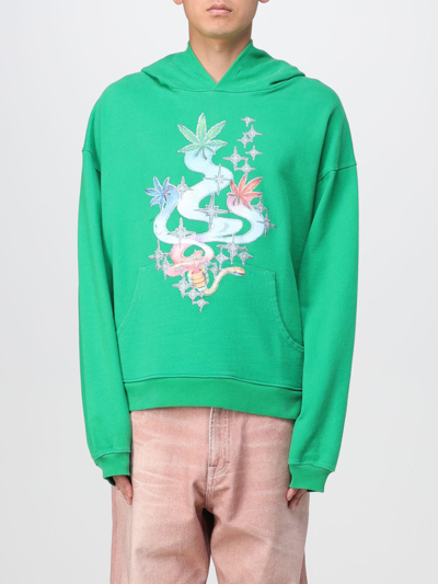 Shop Erl Sweater  Men Color Green