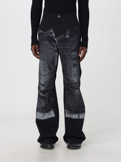 Shop Jean Paul Gaultier Jeans  Men Color Black