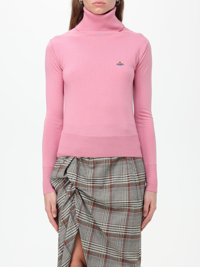 Shop Vivienne Westwood Sweater  Woman Color Pink