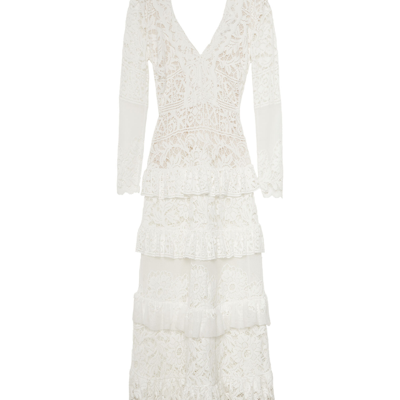 Shop La Doublej Footloose Lacey Dress In White