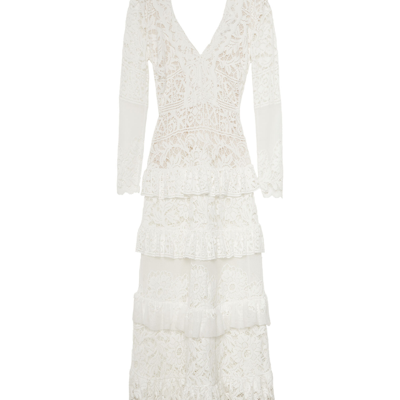 La Doublej Footloose Lacey Dress In White