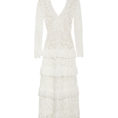 Shop La Doublej Footloose Lacey Dress In White