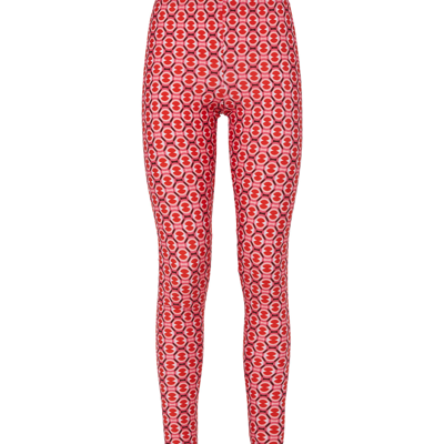 Shop La Doublej Leggings In Sugar Rush Red