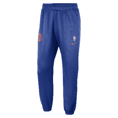 Shop Nike New York Knicks Spotlight  Men's Dri-fit Nba Pants In Blue