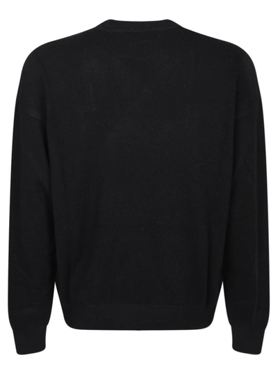 Shop Palm Angels Wool-blend Pullover In Black