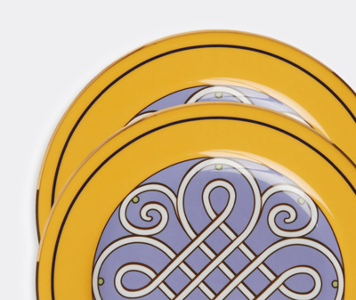 La Doublej Tableware Yellow Uni In Yellow