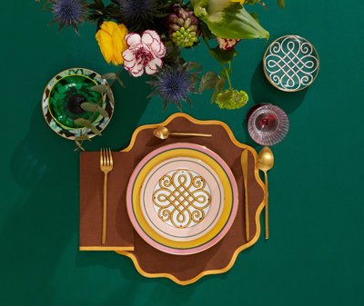 La Doublej Table Linens Brown Uni In Brown