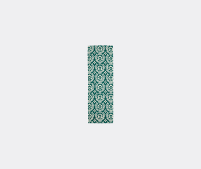 La Doublej Table Linens Green Uni In Green
