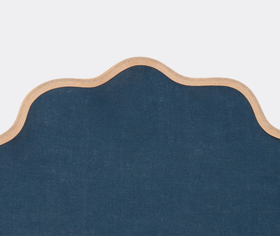 La Doublej Table Linens Blue Uni In Blue