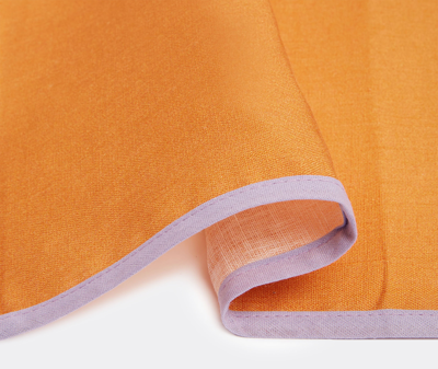 La Doublej Table Linens Orange Uni In Orange