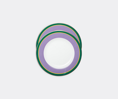 La Doublej Tableware Purple Uni In Purple