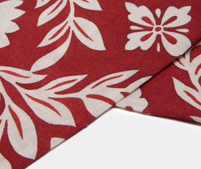La Doublej Table Linens Bordeaux Uni In Bordeaux