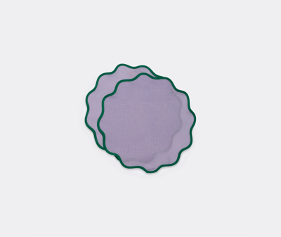 La Doublej Table Linens Lilac Uni In Lilac