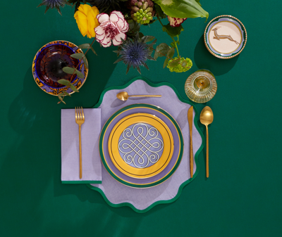 La Doublej Table Linens Lilac Uni In Lilac