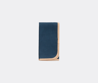 La Doublej Large Napkins Set Of 2 (45x45) In Blue