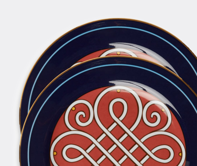 La Doublej Tableware Blue Uni In Blue