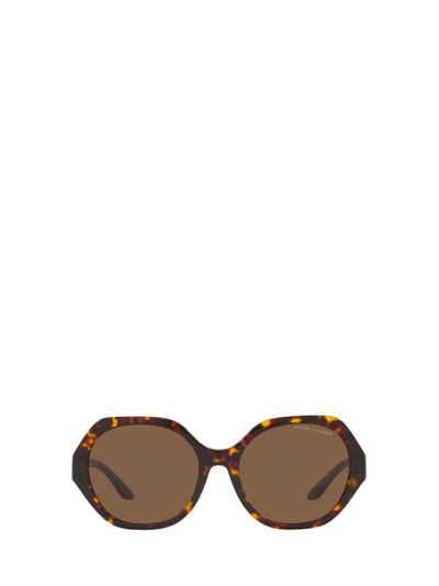 Shop Ralph Lauren Eyewear Irregular Frame Sunglasses In Multi