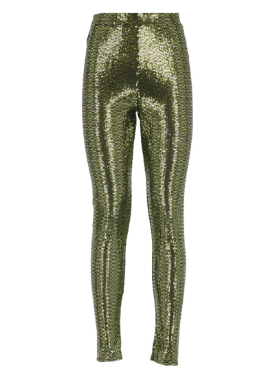 Shop Alexandre Vauthier Sequinned High In Green