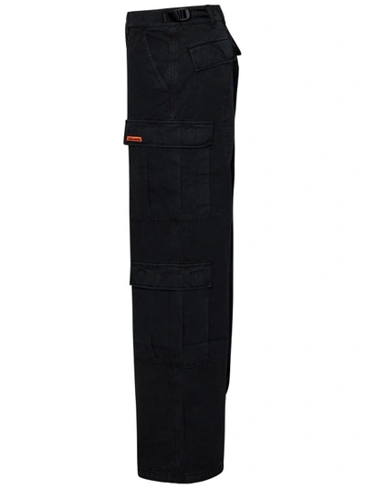 Shop Heron Preston Black Cargo Trousers